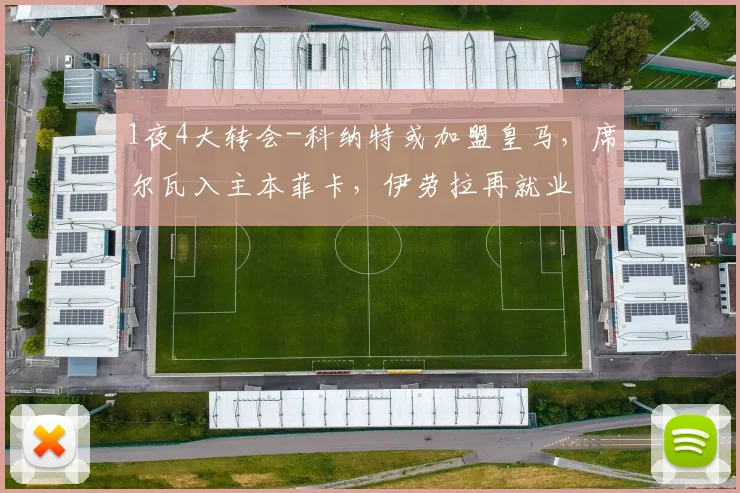 1夜4大转会-科纳特或加盟皇马，席尔瓦入主本菲卡，伊劳拉再就业
